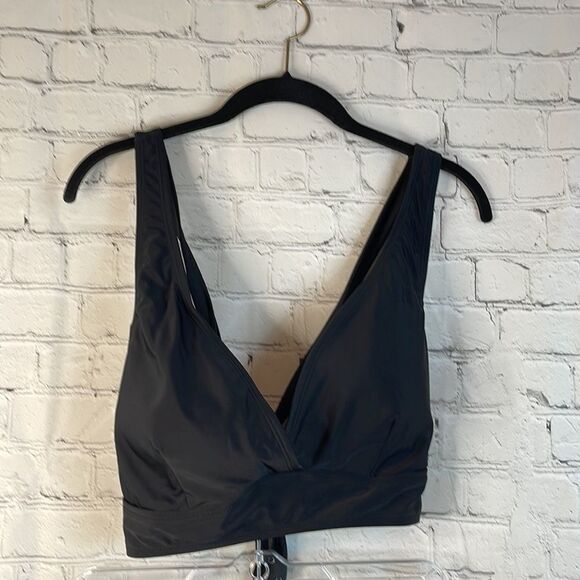 Women's Black 2 Piece Bathing Suit - Picture 3 of 8